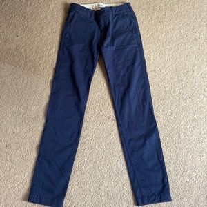 Abercrombie kids skinny chino navy slacks